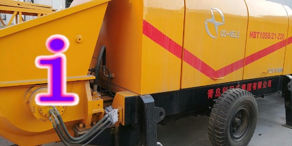 混凝土泵的氣洗需要配備空氣壓縮機，水洗需要打開錐管進行操作